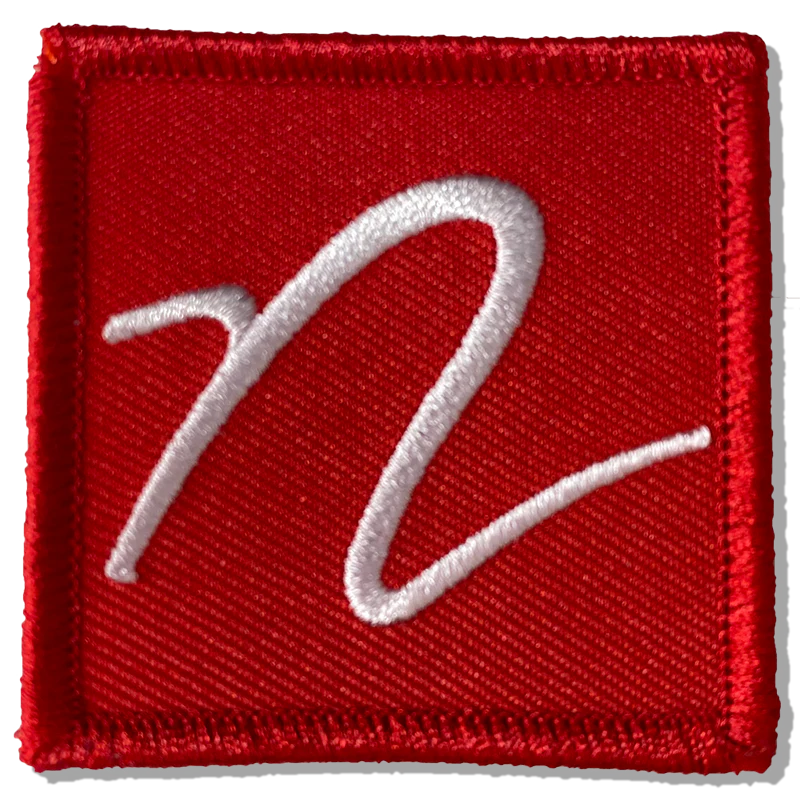 Red N Logo Patch